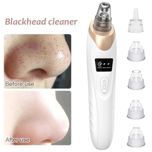 پاکسازی عمیق منافذ پوست از بین برنده جوش های سرسیاه جهت رفع لک و آکنه و اسکار جوش برطرف کردن افتادگی و چین چروک پوست دارای پنج سری برای نواحی مختلف پوست بیسیم و قابلیت شارژ سبک و قابل حمل در سفر۰ دارای صفحه و قابلیت 3 درجه تنظیم قدرت